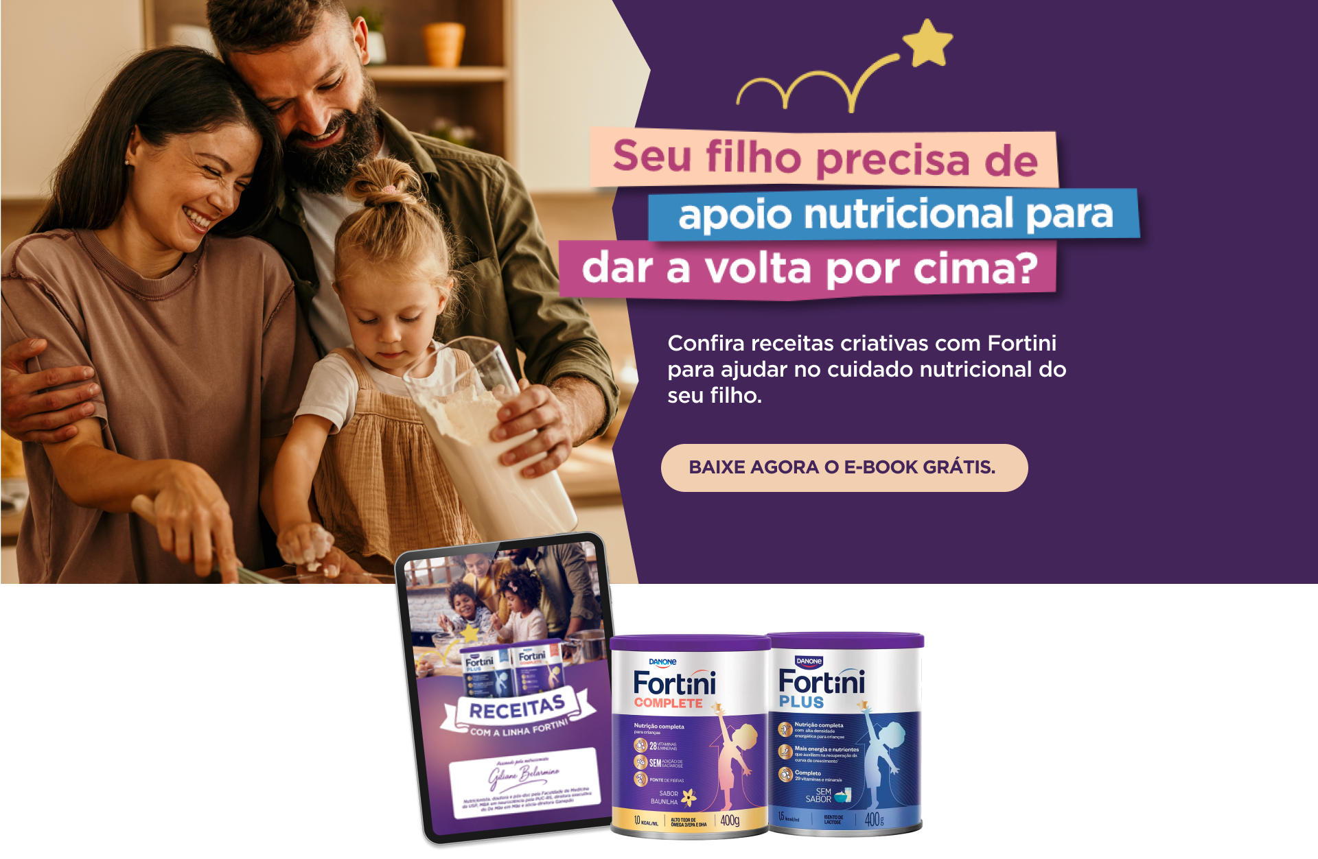E-book de Receitas Fortini